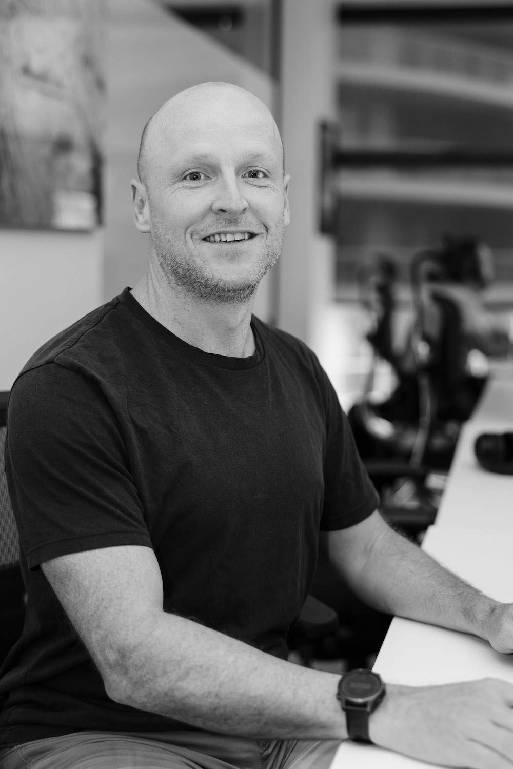 James at desk copy